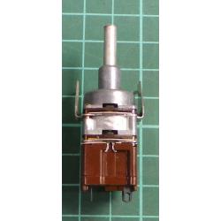 2x100k, Log + DPST Switch, Shaft 4x13mm