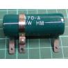 Resistor, 470R, 25W, TESLA, TR558, wirewound, adjustable