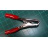 Battery Clamp, Red, 15A, 70mm length
