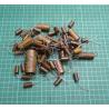 Bag of TESLA paper capacitors +- 230g