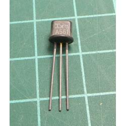 2SA561, PNP transistor, 50V, 015A, 0.3W, 70Mhz, hFE MIN 40