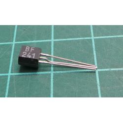 BF241, 40V, 0.025A, 0.3W, 200Mhz, hFE MIN 36