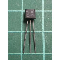 25C734, 70V, 015A, 0.3W, 75Mhz, hFE MIN 40