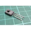 BD137, NPN Transistor, 60V, 1A, 12W, 50Mhz, hFE MIN 40