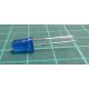 Wholesale F5 5MM Round LED Transparent Ultra Bright, Blue to blue