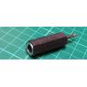 3.5mm Stereo Jack to 6.3mm Stereo Socket Adaptor