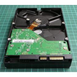 Complete Disk, PCB: 2060-701590-001 Rev B, WD1600AAJS, WD Caviar, WD1600AAJS-75M0A0, 160GB, 3.5", SATA