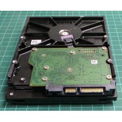Complete Disk, PCB: 100535704 Rev C, Barracuda, ST500DM002, P/N: 1BD142-303, Firmware: KC48, 500GB, 3.5", SATA