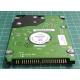 Complete Disk, PCB: G5B000043 000-A MK2018GAS, TOSHIBA, HDD2168 C ZE01, 20GB, 2.5", IDE