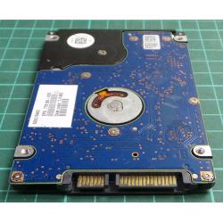 Complete Disk, PCB: 220 0A90351 01, HTS545050A7E680, HGST, Z5K500-500, P/N: 0J37165, 500GB, 2.5", SATA