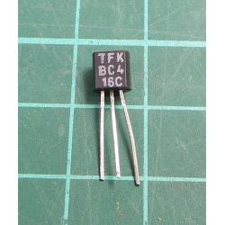 BC416C, 50V, 0.1A, 0.3W, 200 Mhz, hFE MIN 380