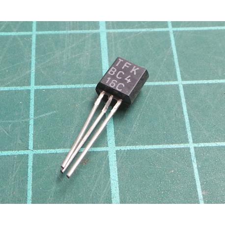 BC416C, 50V, 0.1A, 0.3W, 200Mhz, hFE MIN 380