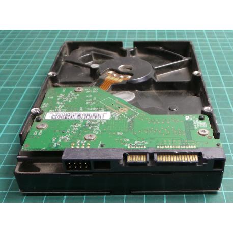 Complete Disk, PCB: 2060-701590-001 Rev B, WD1600AAJS, WD Caviar, WD1600AAJS-75M0A0, 160GB, 3.5", SATA