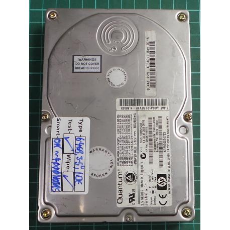 USED, Hard Disk, Quantum Fireball, P/N: D9624-60103, 6.4GB, Desktop, IDE
