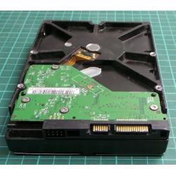 Complete Disk, PCB: 2060-701590-000 Rev A, WD5000AAJS, WD Caviar, WD5000AAJS-00A8B2, 500GB, 3.5", SATA