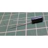Capacitor, Electrolytic, 1uF, 100V, 105°, 5x11x2mm