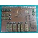 Used, retro PCB for germanium component reclaim, Looks like 9 Germanium Transistors and a lot of Diodes + other Mojo parts