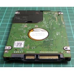 PCB: 2060-771692-006 Rev A, WD3200BEKT, WD Black, WD3200BEKT-60PVMT0, 320GB, 2.5", SATA