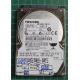 PCB: G002872A, TOSHIBA, MK5061GSYN, HDD2F22 F VL01 S, P/N: 625237-001, 500GB, 2.5", SATA