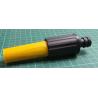 Garden hode adjustable nozzle, with quick coupler, Plastic