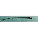 Neon, 230V, drop, 6x12mm with resistor and leads