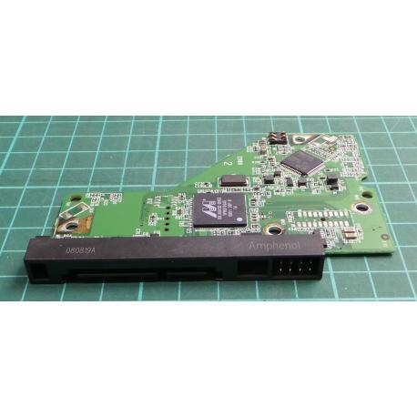 PCB: 2060-701537-003 Rev A, WD6400AAKS, WD Caviar, WD6400AAKS-22A7B0, 640GB, 3.5", SATA