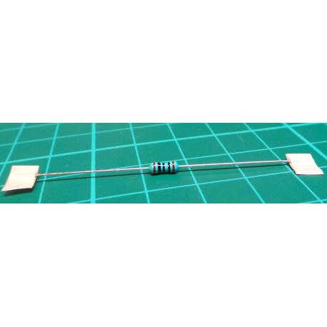 Resistor: metal film, THT, 75kΩ, 0.6W, ± 1%, Ø2,5x6,8mm, 50ppm / ° C