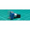 Potentiometer, 50kΩ, Log, 6 mm D Shaft, Bourns