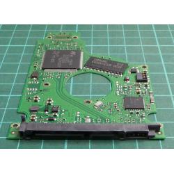 PCB: 100398689 Rev C, Momentus 5400.3, ST980811AS, P/N: 9S1132-022, Firmware: 3.BHE, 80GB, 2.5", SATA
