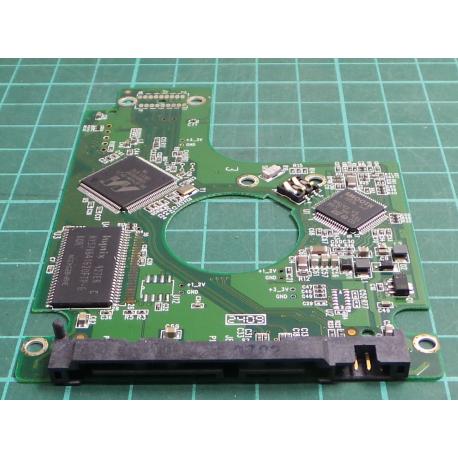 PCB: 2060-701499-005 Rev P1, WD3200BEVS, WD Scorpio, WD3200BEVS-08VAT2, 320GB, 2.5", SATA