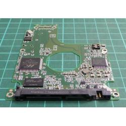 PCB: 2060-771852-004 Rev P1, WD5000LPVT-08G33, WD Blue, WD5000LPVT-08G33T1, 500GB, 2.5", SATA