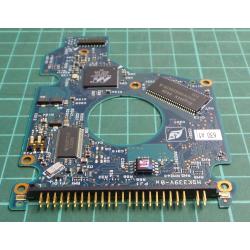 PCB: G5B000465-000-A, MK8026GAX, TOSHIBA, HDD2191 V ZK01 T, 80GB, 2.5" IDE