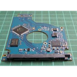 PCB: 100896152 Rev B, Momentus Thin, ST500LT012, P/N: 9WS142-140, Firmware: 0001SYM1, 500GB, 2.5", SATA