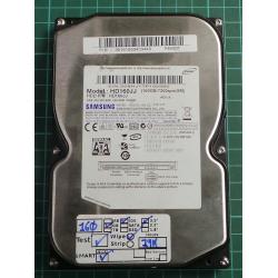 USED, Hard Disk, SAMSUNG, HD160JJ, P/N: 35161QSQ403440, Desktop, IDE, 160GB