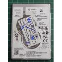 USED, Hard Disk, Seagate, Mobile HDD , ST500LM030, P/N: 1RK17D-022, Firmware: RTM2, Laptop, SATA, 500GB