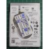USED, Hard Disk, Seagate, Mobile HDD , ST500LM030, P/N: 1RK17D-022, Firmware: RTM2, Laptop, SATA, 500GB