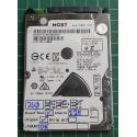 USED, Hard Disk, HGST, HTS545025A7E330, Z5K500-250, P/N: 0J42472, Laptop, SATA , 250GB