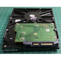Complete Disk, PCB: 100535704 Rev B, Barracuda 7200.12, ST3160318AS, P/N: 9SL13A-021, Firmware: HP34, 160GB, 3.5", SATA