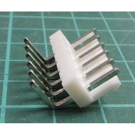 Konektor: kabel-pl.spoj, zásuvka, vidlice, NS39, PIN: 6, 7A, 250V