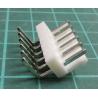 6 Pin NS39 Header, Male, Right Angled, 7A, 250V
