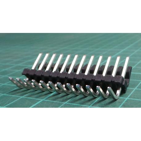 Konektor: kabel-pl.spoj, zásuvka, vidlice, KK 396, PIN: 12, THT, 7A