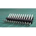 12 Pin KK396 Header, Male, Right Angled, THT, 7A