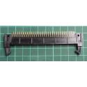 Locking PCB Header, 64Pin, Male, 2.54mm Pitch