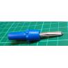 Banana Plug, 4mm, Blue