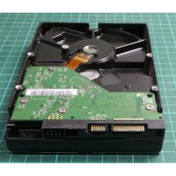 Complete Disk, PCB: 2060-771590-001 Rev A, WD1600AAJS, WD Caviar, WD1600AAJS-08L7A0, 160GB, 3.5", SATA