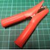 Battery Clamp, Small, Red, 50A