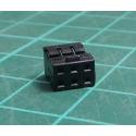 6 Pin Connector Shell, Female, 2 mm, Milli-Grid 51110 Series, Molex 51110-0660