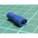 Insulated Spade Terminal, 4.8mm, female, 1.5÷2.5mm2, crimped, blue