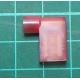 0.5-1.5mm² Red Nylon Insulated Halgoen Free Female Flag Disconnector Terminals - FLAG 1