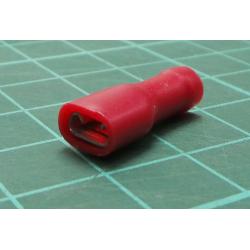 Terminal: flat, 4.8mm, 0.5mm, female, 0.5÷1mm2, crimped, for cable